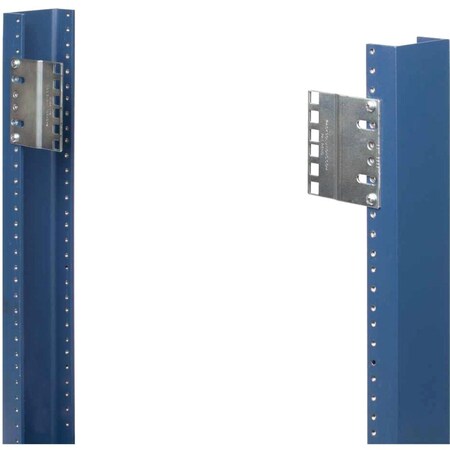 Rack Solutions 2U, 24In To 19In Reducer Brackets 2UBRK-24J-PAIR